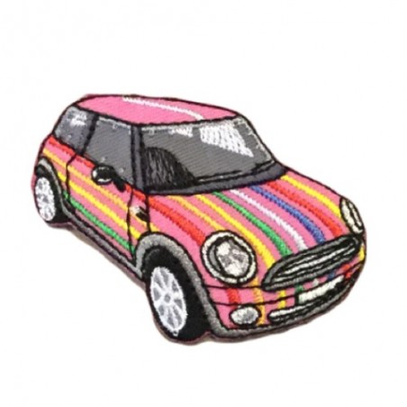 Ecusson Thermocollant Voiture Retro Mini  EcussonsM15805-05