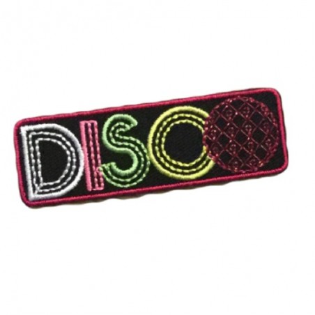 Ecusson Thermocollant  Année 80 "DISCO"